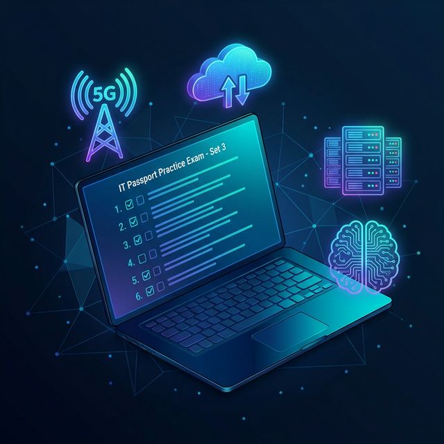 【NotebookLM】ITパスポート試験対策を自炊!AIでオリジナル特訓ドリルを作る爆速ルーティン