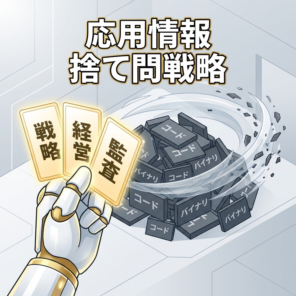 【文系・未経験】3ヶ月で応用情報に受かるための「全力捨て問」戦略