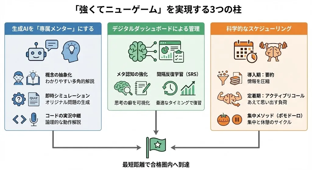 強くてニューゲーム学習法の構成要素